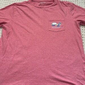 Mens Vineyard Vines Lax Bro Pocket T-shirt